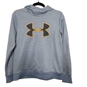 Under Armour Cold Gear Sweatshirt Loose Hoodie Long Sleeve Light‎ Blue M Outdoor